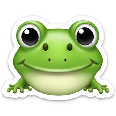 frog w sticker
