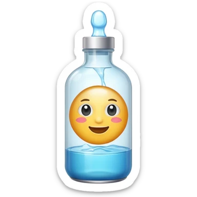 skin care product sticker