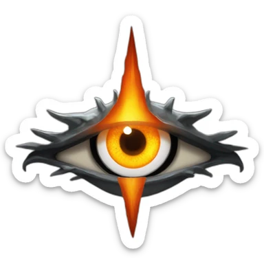 eye of sauron sticker