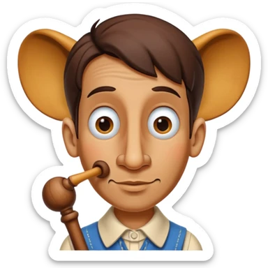 pinocchio liar sticker
