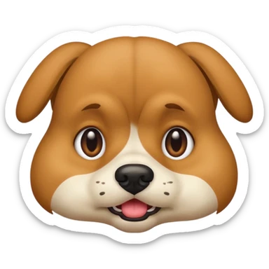 Dog grossed out sticker