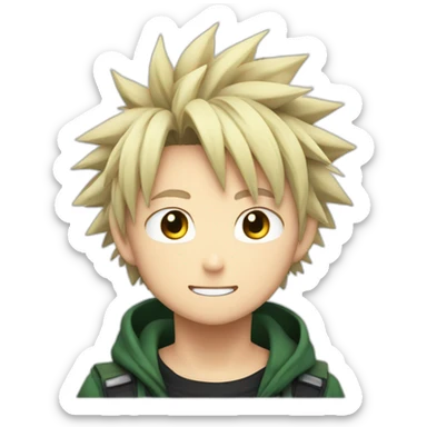 Bakugo katsuki sticker