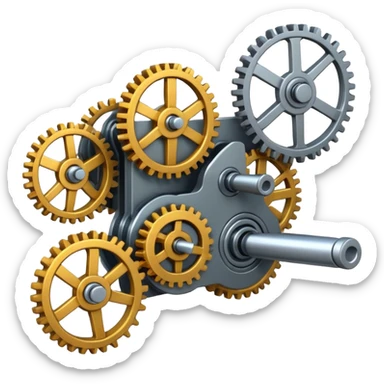 Mécanisme en mécanique sticker