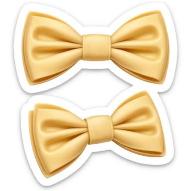 Bow tie pasta sticker