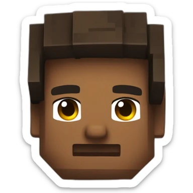 Minecraft villager sticker