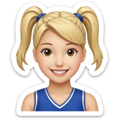 pon pon da cheerelader sticker