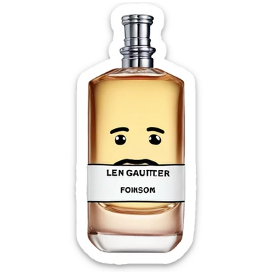 Jean paul gaultier le beau parfume sticker