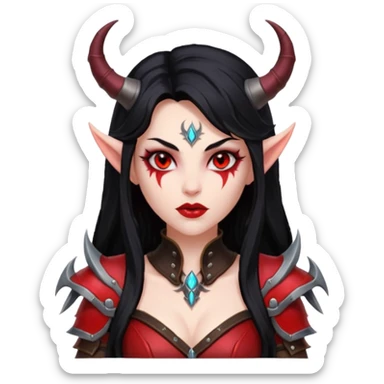 World Of Warcraft Succubus sticker