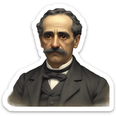 Francisco Oller (June 17, 1833 – May 17, 1917) was a Puerto Rican painter. Oller is the only Latin American painter to have played a role in the development of Impressionism.  sticker