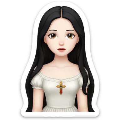 Rosalia (the singer) virgin. (Use lux album cover as reference) sticker