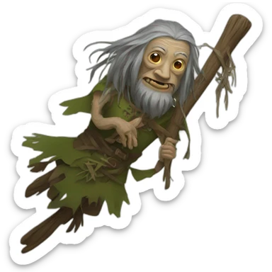 Baba Yaga sticker