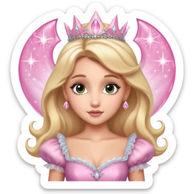 wicked glinda ariana grande sticker