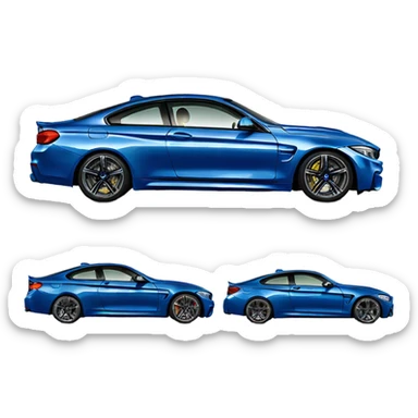 BMW m4  sticker