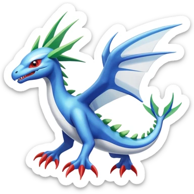 Reshiram-Flygon-Helioptile-Latios-Kyogre-fusion sticker