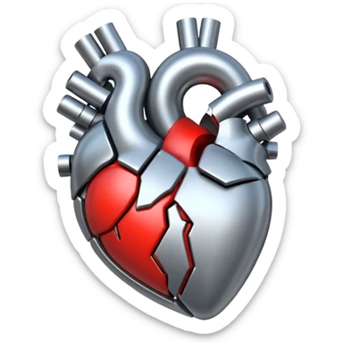 Cœur entierement mécanique  sticker