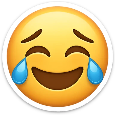 emoji representing the emotion of 'nostaljoy', a creative blend of, remove background sticker