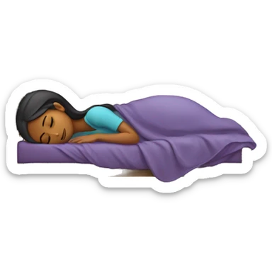 Arabian Girl sleeping sticker