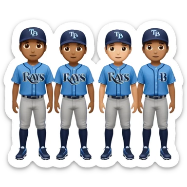 Tampa Bay Rays sticker