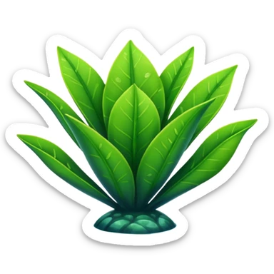 aquatic plant sticker