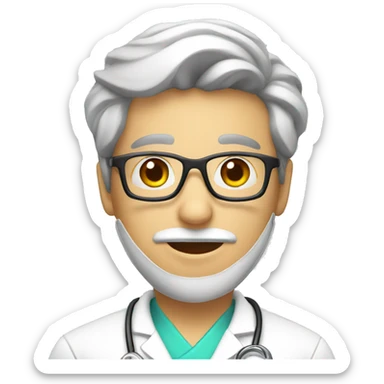 Pharmacist with a certificate sticker