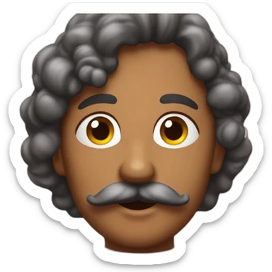 Maman tache de rousseur cheuvrux foncé sticker