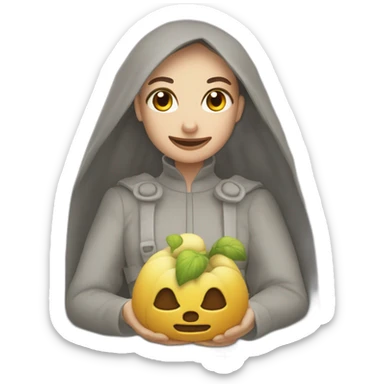 la cara de un rato diciendo croserias sticker