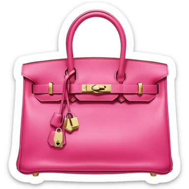 birkin bag hot pink ultra K sticker