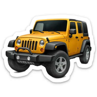 Jeep wrangler  sticker