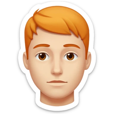 A person who has the sharpest jawline sticker