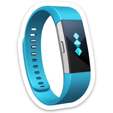 Fitbit company logo sticker