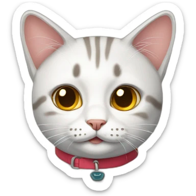 retirement cat sticker