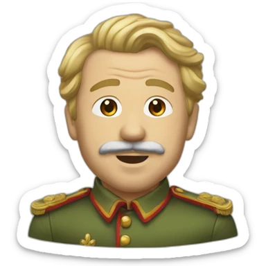 Staline qui fait un pouce en l’air sticker