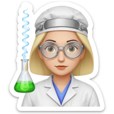 woman alchemist sticker