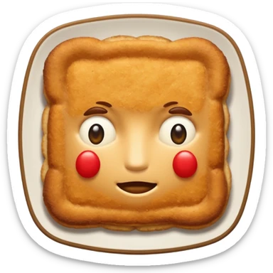 milanesa argentina simple sticker