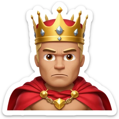 clash of clan king sticker
