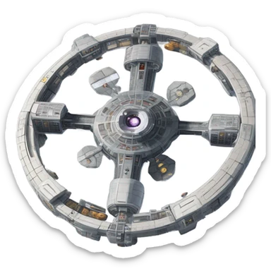 star trek Deep Space Nine Station terok nor sticker