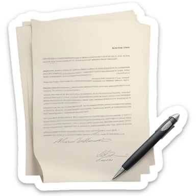 sign a contract sticker