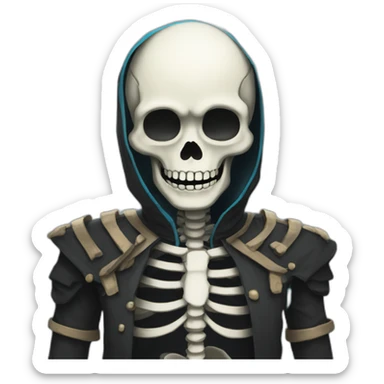Sans the skeleton from undertale sticker