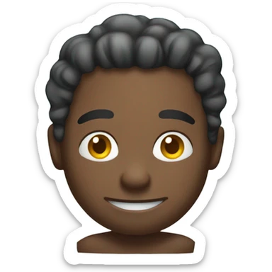 man in kids swimming pool  sticker