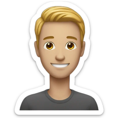 main sur le ventred'une personne allongé sticker