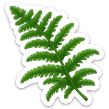 Fern sticker