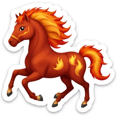 Firehorse sticker