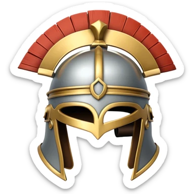 Legatus roman helmet sticker