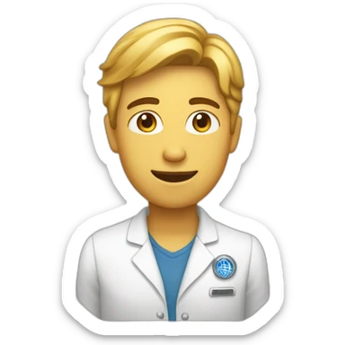 Un humain sûr à humain sticker