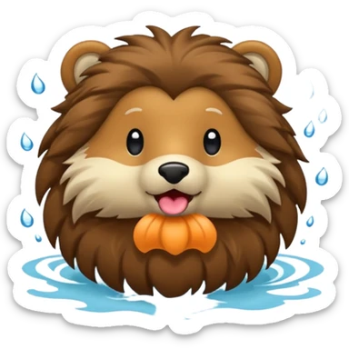 Haz un ornitorrinco sticker