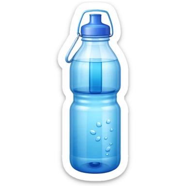 Water bottle berry sticker