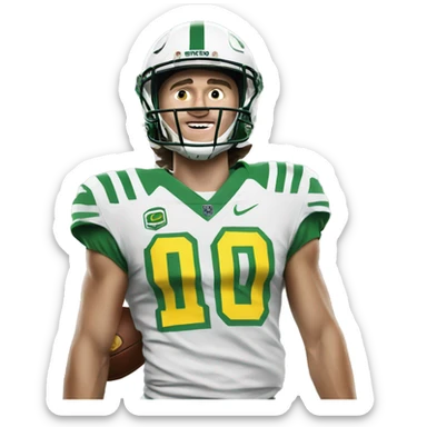 justin herbert  sticker