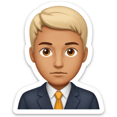 Strategic, analytical, and deeply concentrated. sticker