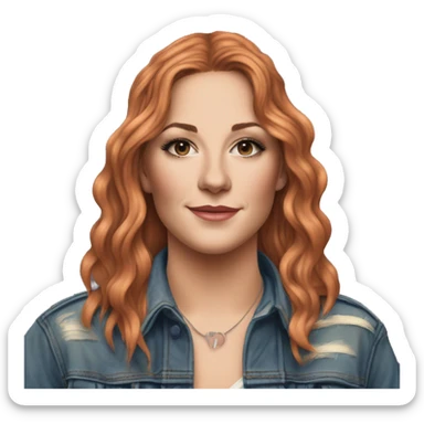 Kayleigh Rose Amstutz, known professionally as Chappell Roan, is an American singer and songwriter from Missouri. Working with collaborator Dan Nigro, the majority of her music is inspired by 1980s synth-pop copper hair long sticker