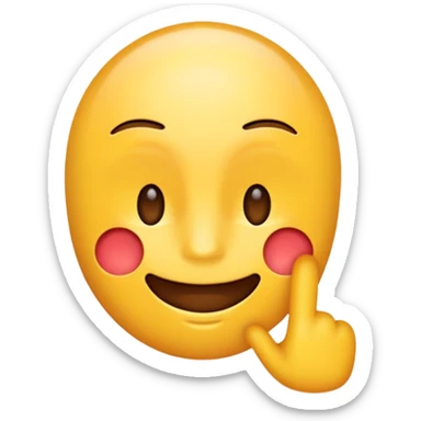 Make a new emoji combining da smile of “😁” the rosy cheeks of “😊” and the tongue of “😛” sticker
